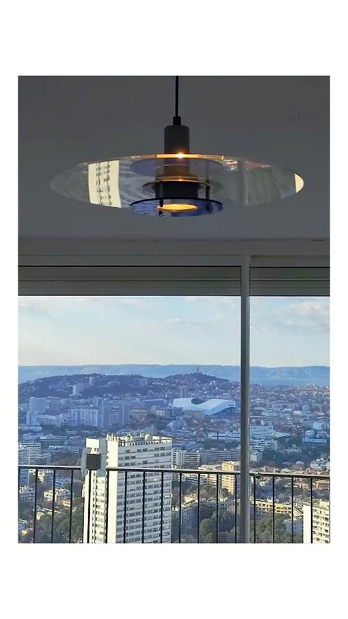 Appartement Panoramic View Of Marseille For Two