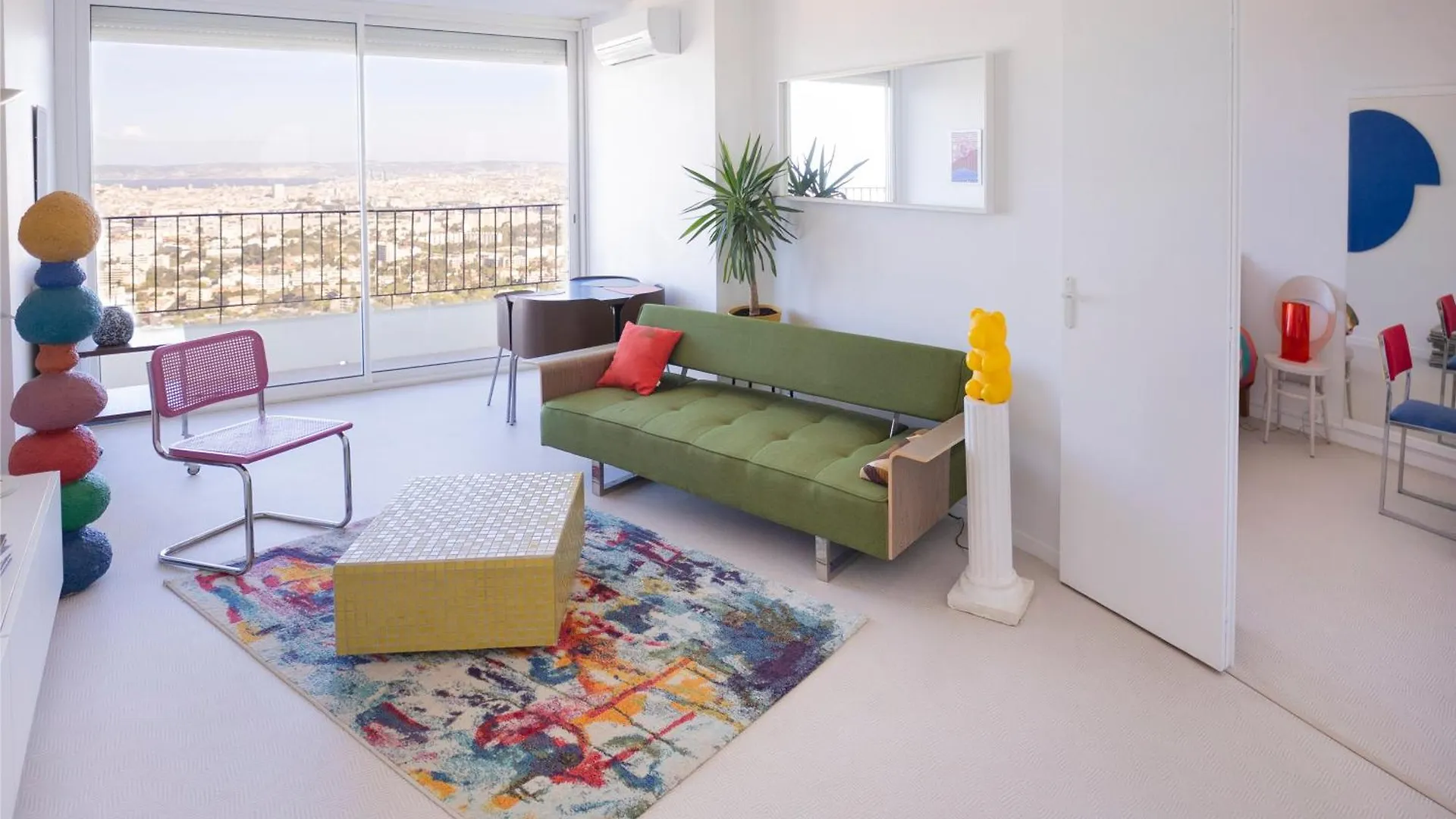 Panoramic View Of Marseille For Two Apartment